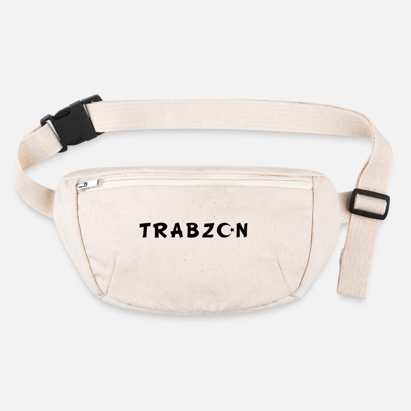 Drapeau Trabzon Turquie Sac banane recyclé Stanley/Stella