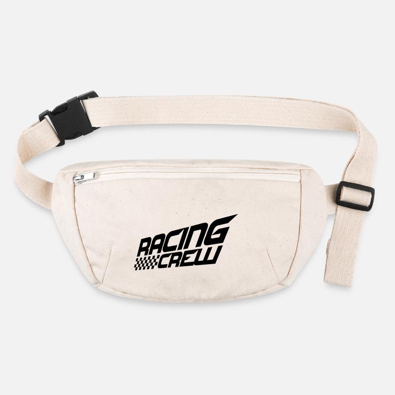 Racing Crew Cool Team Saying Love Racing Car Driving Stanley/Stella recycled Hip Bag 