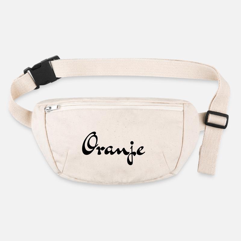 Oranje Buttons / Anstecker Stanley/Stella recycelte Gürteltasche