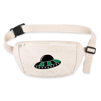 ufo - Stanley/Stella recycelte Gürteltasche - Naturweiß - Vorne