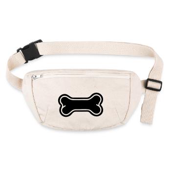 Bone - Stanley/Stella recycled Hip Bag  - natural - Front
