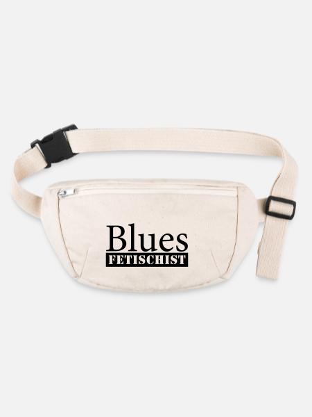 Blues Fétiches - Sac banane recyclé Stanley/Stella - blanc naturel - Devant
