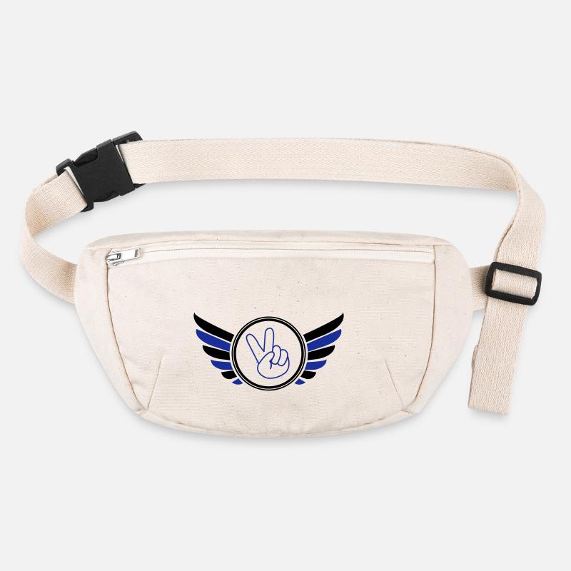wappen_peace_02 Stanley/Stella recycled Hip Bag 