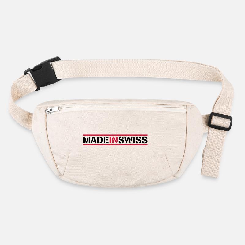 Made In Swiss Logo Design Stanley/Stella recycled Hip Bag 