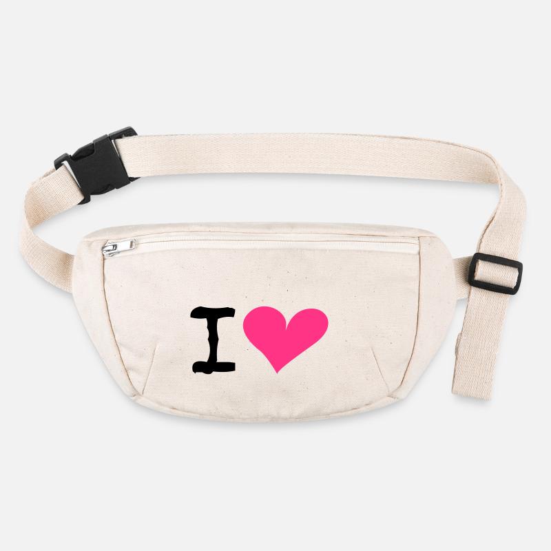 I Heart Sac banane recyclé Stanley/Stella