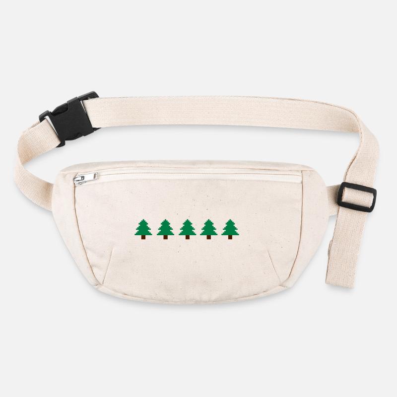 Weihnachtsbäume Pixel Stanley/Stella recycelte Gürteltasche