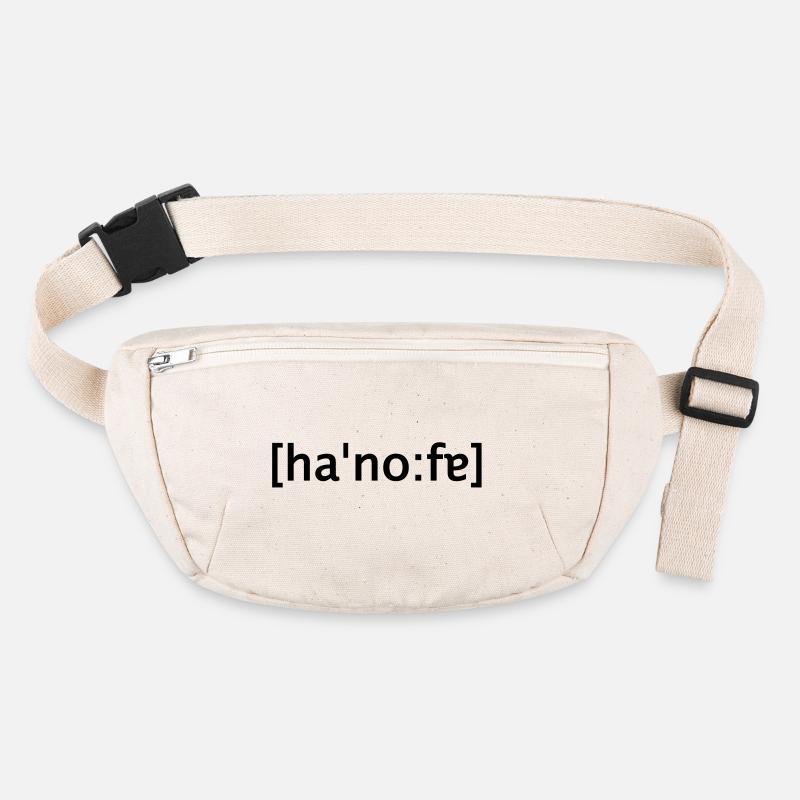 hannover loud writing Stanley/Stella recycled Hip Bag 