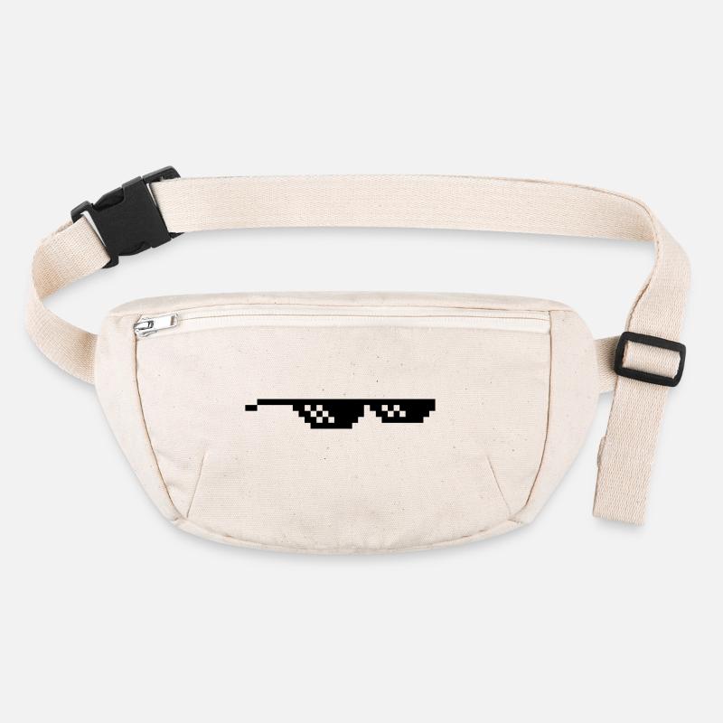 lunette pixel internet meme fun Sac banane recyclé Stanley/Stella