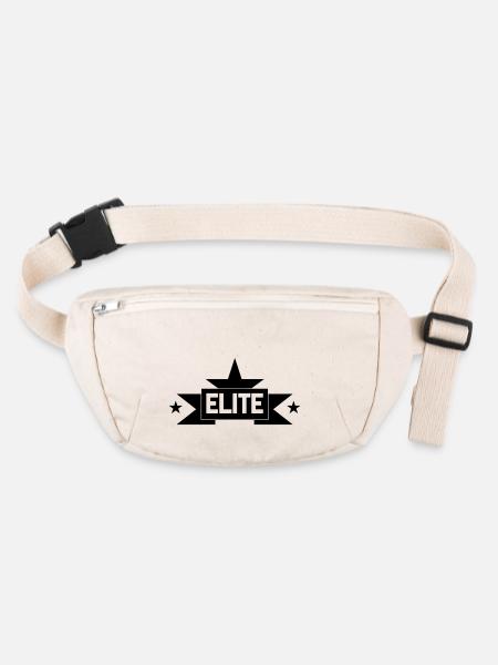 Elite - Stanley/Stella recycelte Gürteltasche - Naturweiß - Vorne