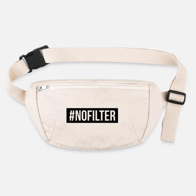 NoFilter - Stanley/Stella recycelte Gürteltasche - Naturweiß