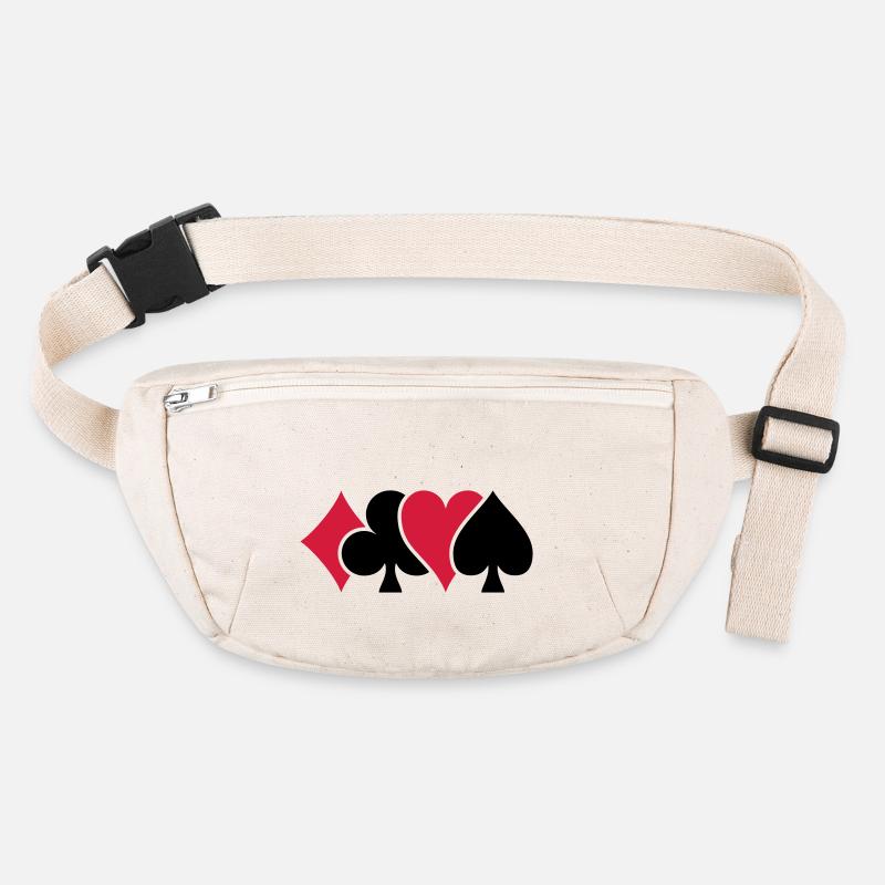 Playing Card Suits Stanley/Stella recycled Hip Bag 