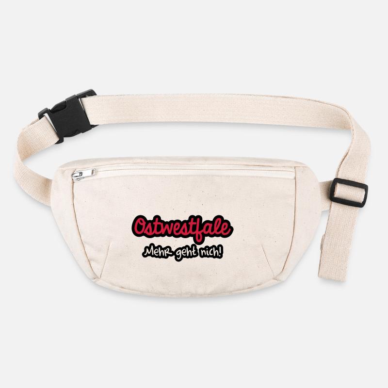 Ostwestfale - Mehr geht n Stanley/Stella recycelte Gürteltasche