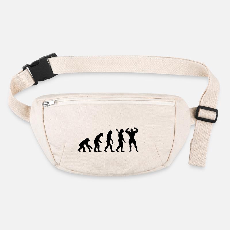 Evolution of Bodybuilder Stanley/Stella recycled Hip Bag 