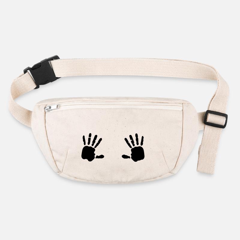 Handprint seins 1c du sein Sac banane recyclé Stanley/Stella