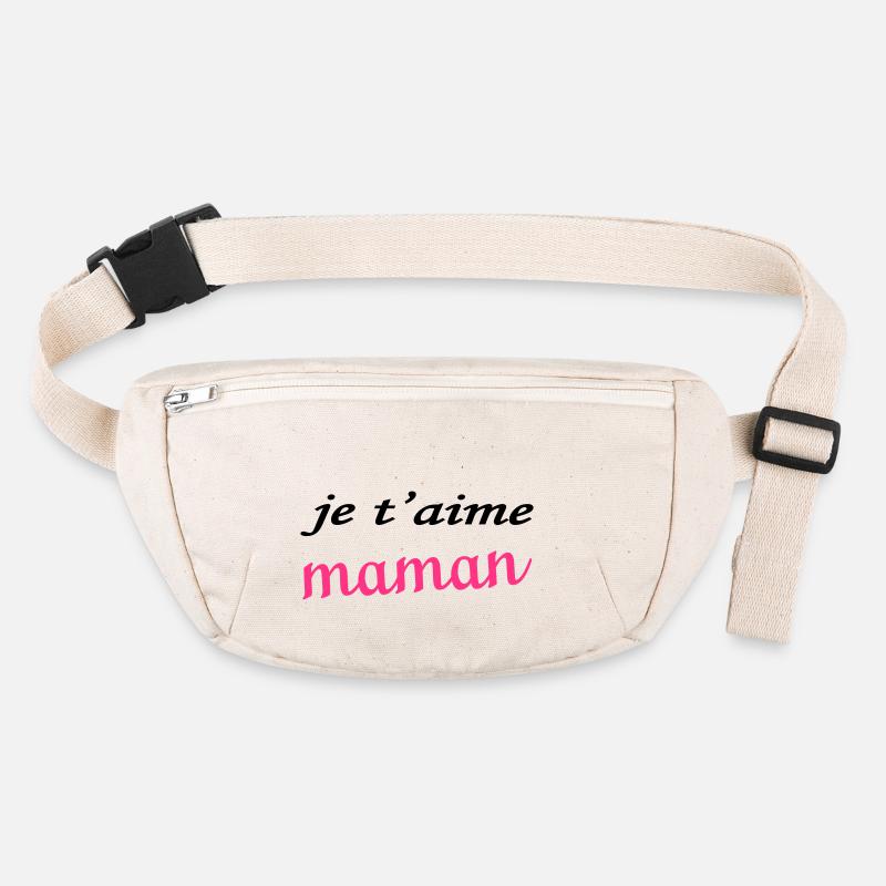 Je t'aime maman Stanley/Stella recycelte Gürteltasche