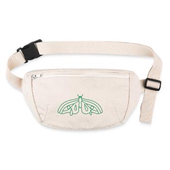 Sad crying moth - Stanley/Stella recycled Hip Bag  - natural - Front