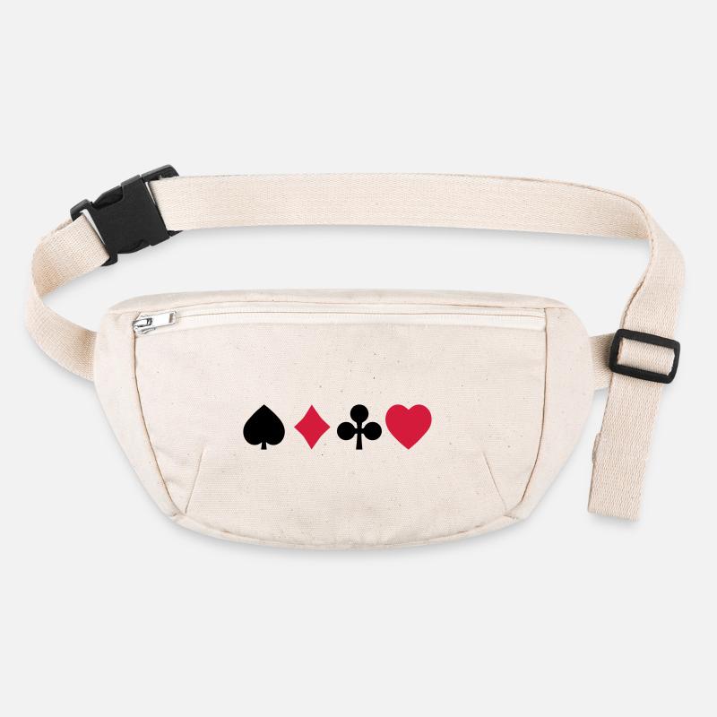 playing cards Stanley/Stella recycled Hip Bag 