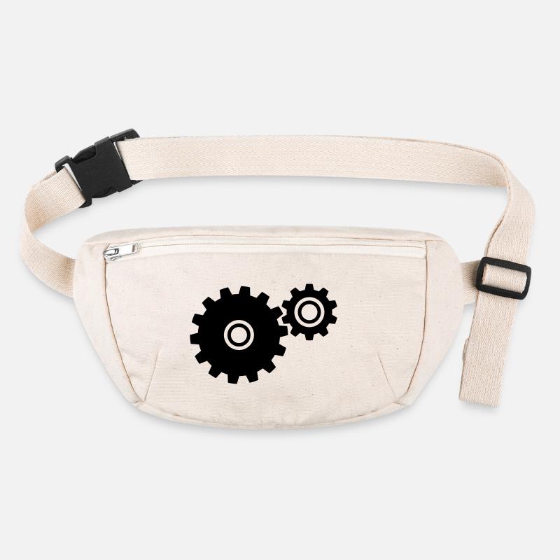 Zahnräder Stanley/Stella recycelte Gürteltasche