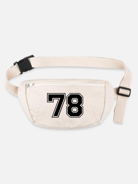 78 - Stanley/Stella recycelte Gürteltasche - Naturweiß - Vorne