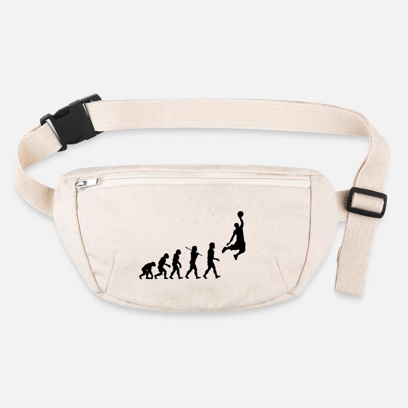 Basketball Dunk Evolution Stanley/Stella recycled Hip Bag 