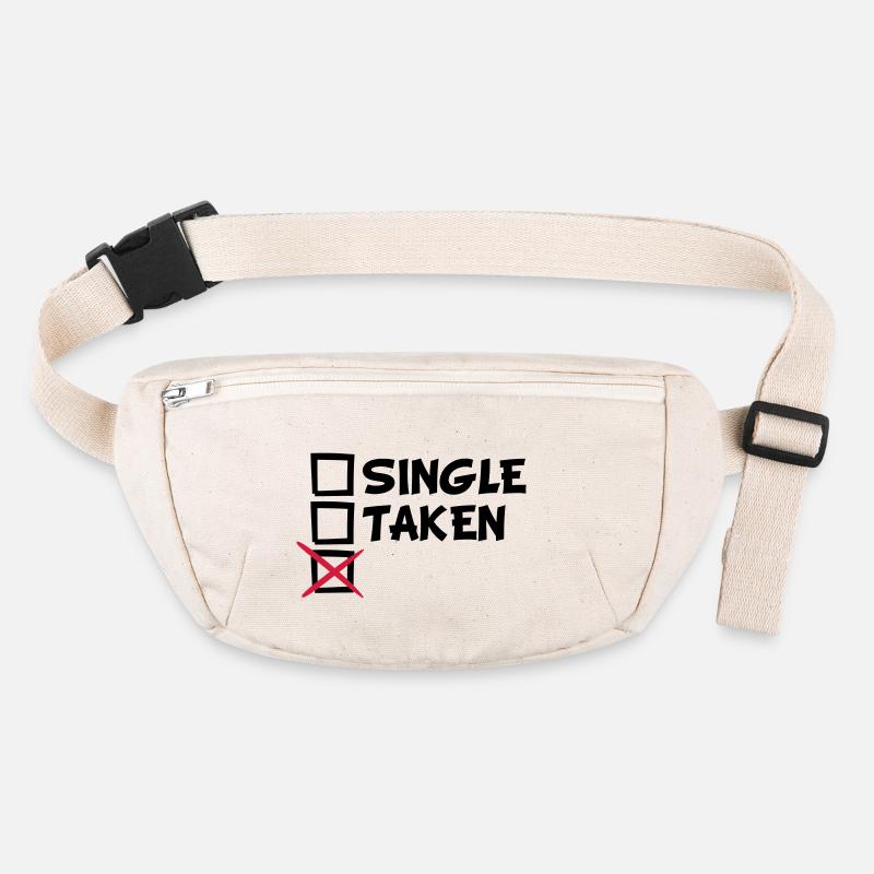 Single taken Tick Tick Tick cross Stanley/Stella recycled Hip Bag 