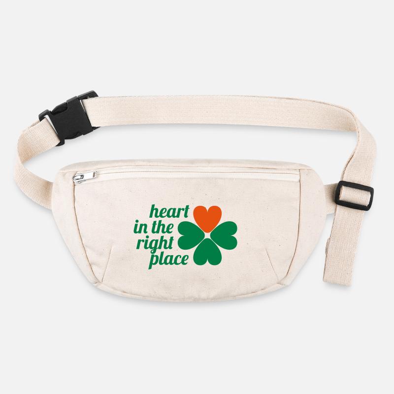 Saint Patrick, le cœur à la bonne place Sac banane recyclé Stanley/Stella