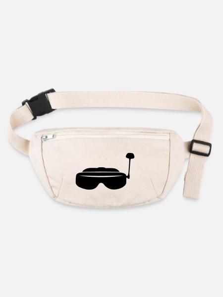 FPV Gläser - Stanley/Stella recycelte Gürteltasche - Naturweiß - Vorne