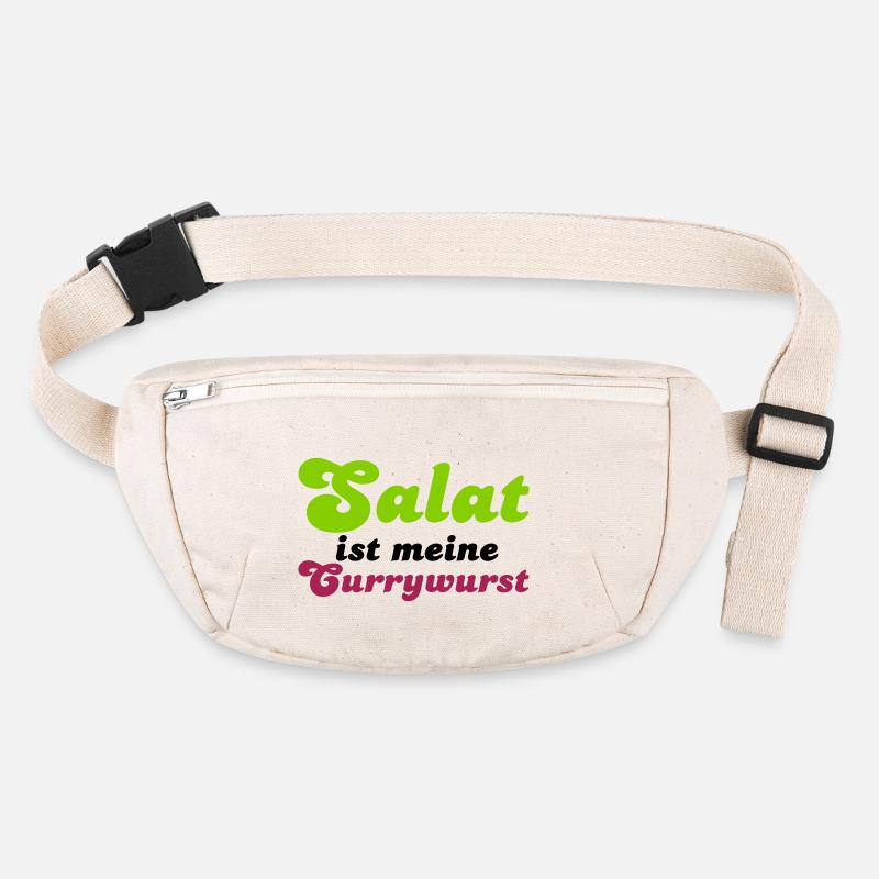 Salat ist meine Currywurst Stanley/Stella recycled Hip Bag 