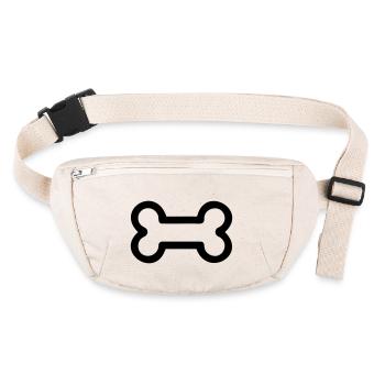 Bone - Stanley/Stella recycled Hip Bag  - natural - Front