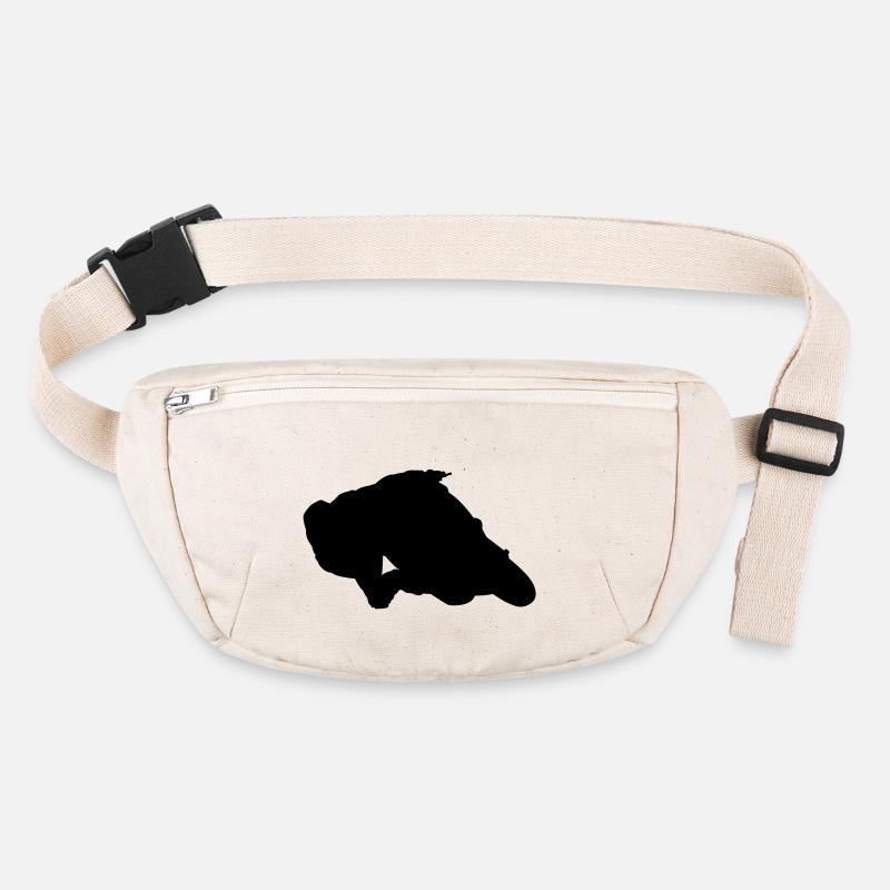 MotoGP # 1 - Stanley/Stella recycelte Gürteltasche - Naturweiß