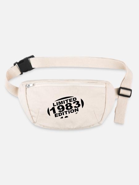 year 1983 limited edition - Stanley/Stella recycled Hip Bag  - natural - Front