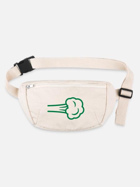Fart - Stanley/Stella recycelte Gürteltasche - Naturweiß - Vorne