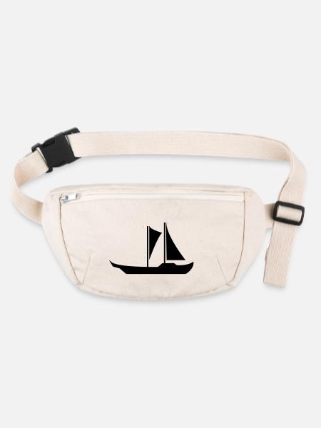 boot - Stanley/Stella recycled Hip Bag  - natural - Front
