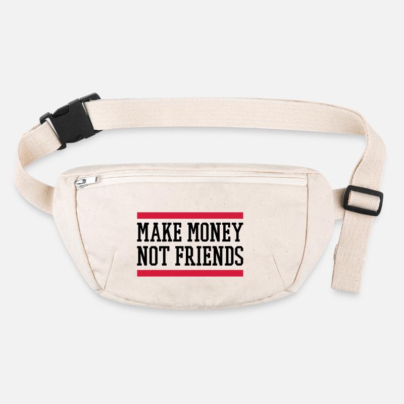 Make Money Not Friends Stanley/Stella recycelte Gürteltasche