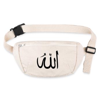 Allah Got Arabic - Stanley/Stella recycled Hip Bag  - natural - Front