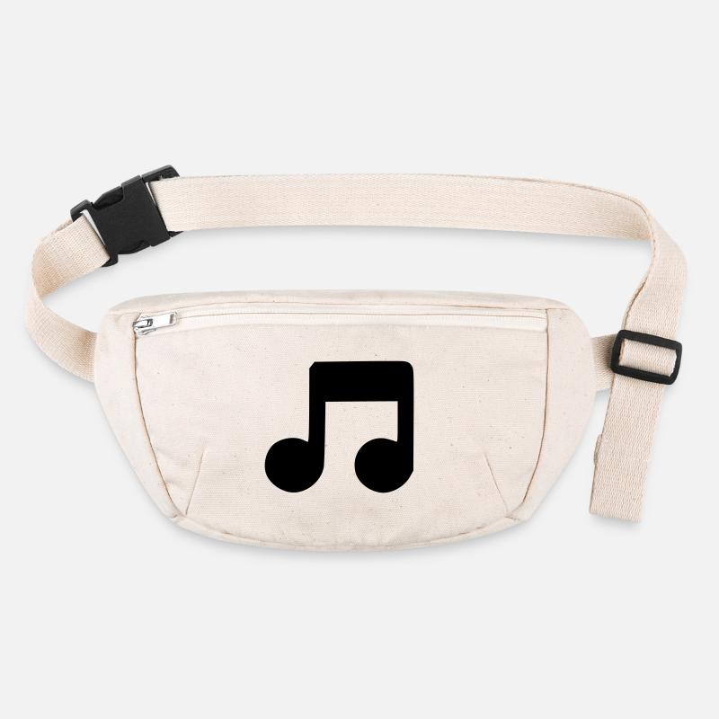 Musical note Stanley/Stella recycled Hip Bag 
