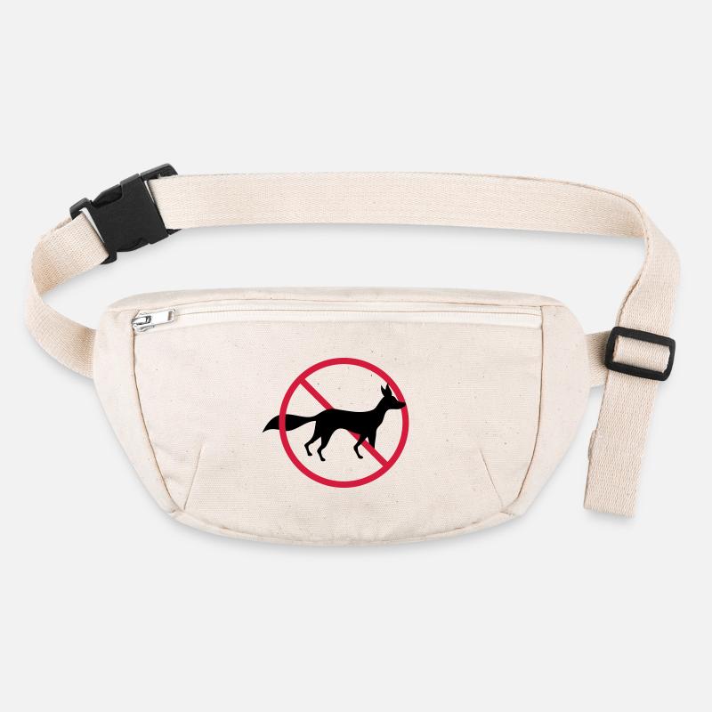 Panneau d’interdiction de renard, pas d’avis de zone Sac banane recyclé Stanley/Stella