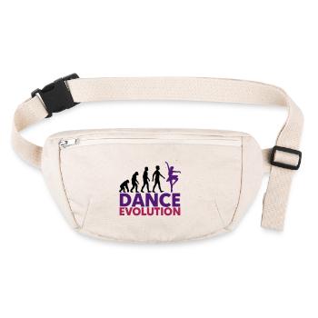 Dance Evolution Ballett Tänzerin - Stanley/Stella recycelte Gürteltasche - Naturweiß - Vorne