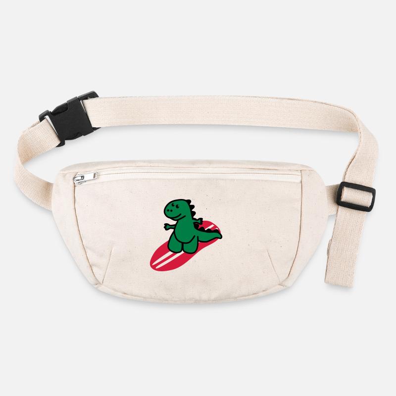 Surfing Dinosaurier Stanley/Stella recycelte Gürteltasche