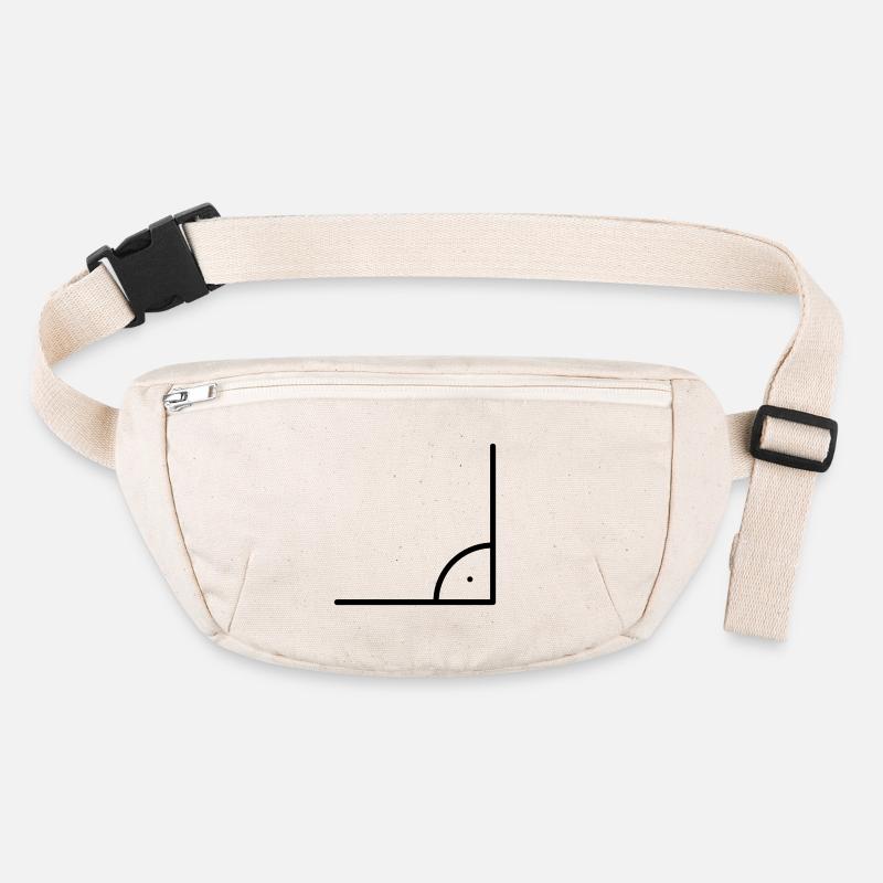 Mathematik Symbol - Rechter Winkel Stanley/Stella recycelte Gürteltasche