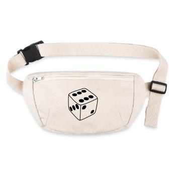cube - Stanley/Stella recycled Hip Bag  - natural - Front
