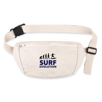 Surf Evolution Board Sea - Stanley/Stella recycled Hip Bag  - natural - Front
