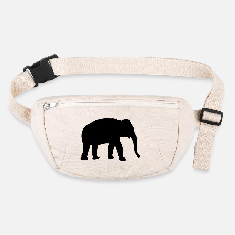 elephant_silhouette_c1 Sac banane recyclé Stanley/Stella