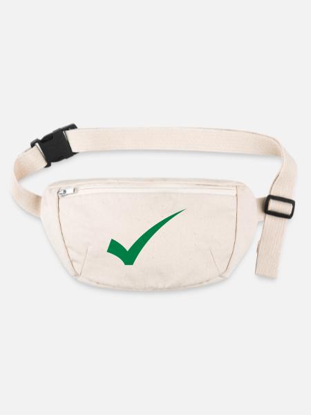 nick - Stanley/Stella recycled Hip Bag  - natural - Front