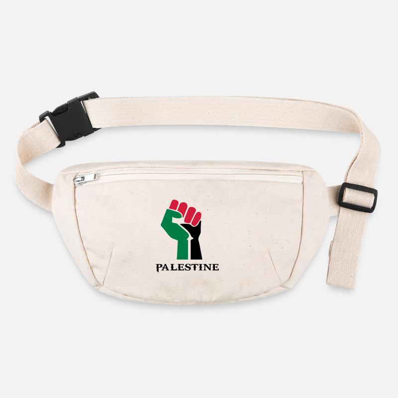 dessin palestinen symbole drapeau palestine Sac banane recyclé Stanley/Stella