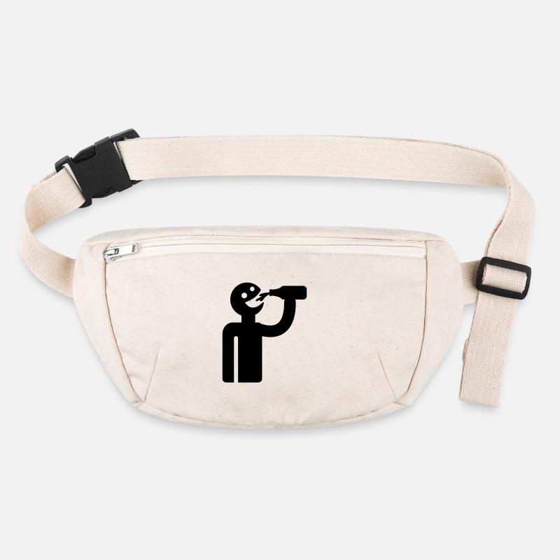 Säufer - Trinker Stanley/Stella recycelte Gürteltasche