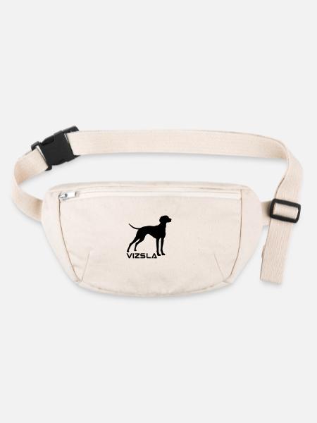 Vizsla - Stanley/Stella recycelte Gürteltasche - Naturweiß - Vorne