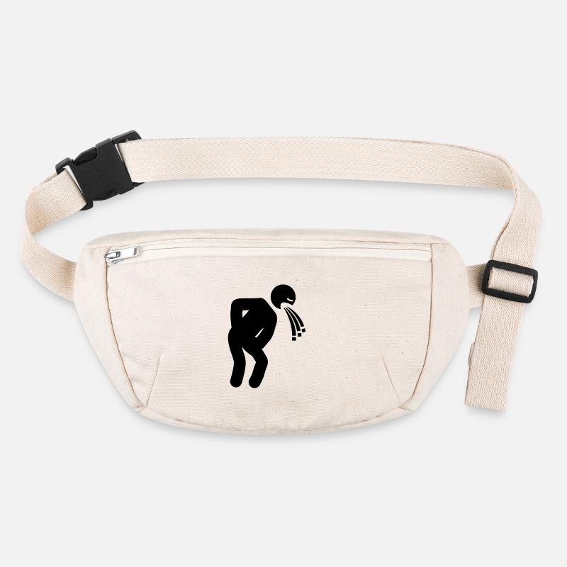 drunk_man_puke_ca1 Stanley/Stella recycelte Gürteltasche