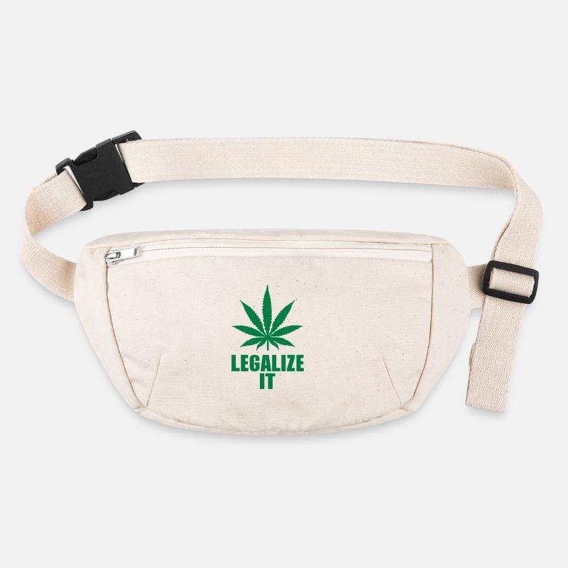 Marihuana Stanley/Stella recycelte Gürteltasche