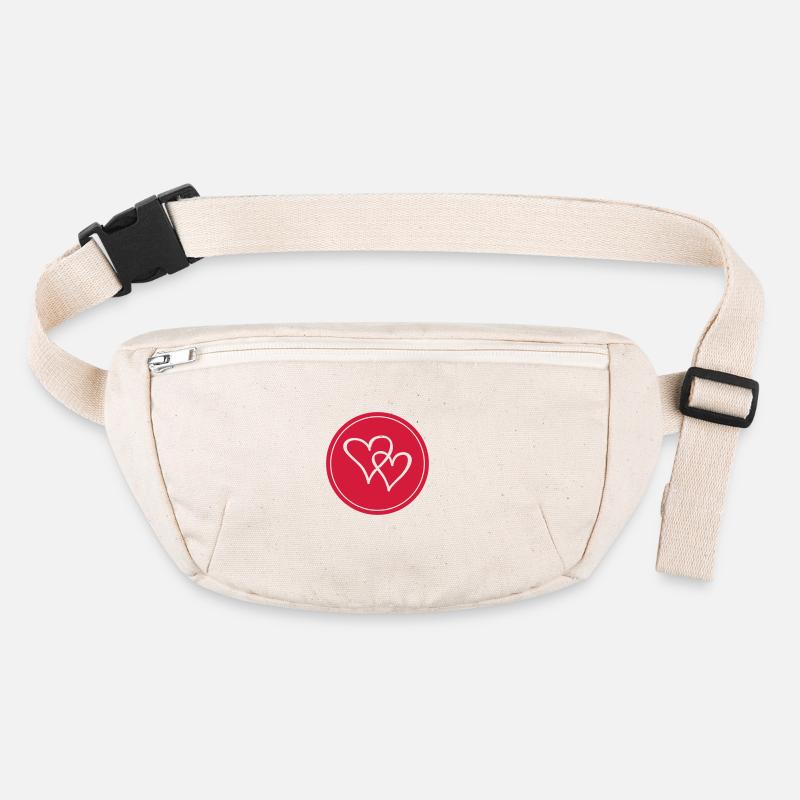 herzchen Stanley/Stella recycelte Gürteltasche